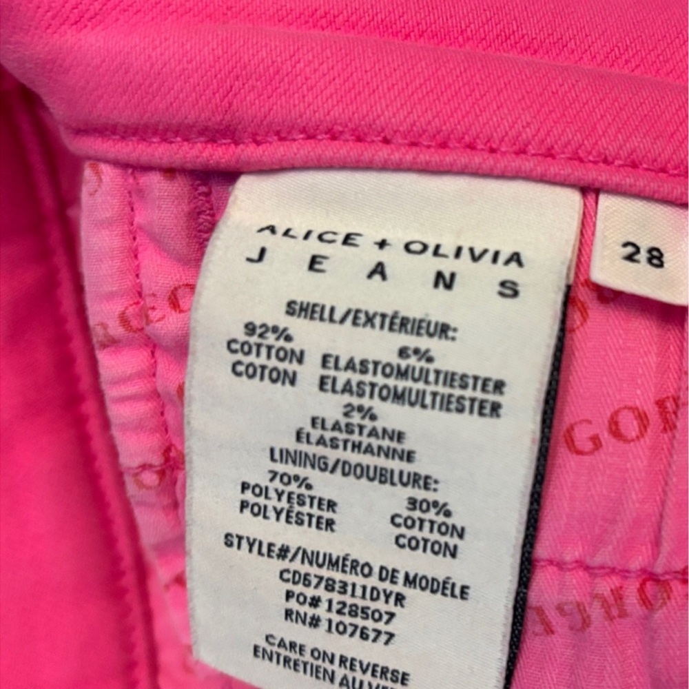 Alice and Olivia coin pocket high rise flare jeans - Picture 7 of 7